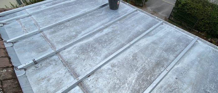 Toit terrasse en zinc - toiture avesnoise